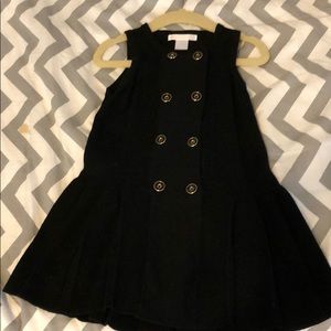 Classic black Janie and jack sweater dress. 2t